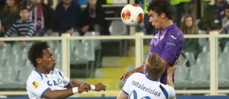 Europa League: Fiorentina - Pandurii 3-0